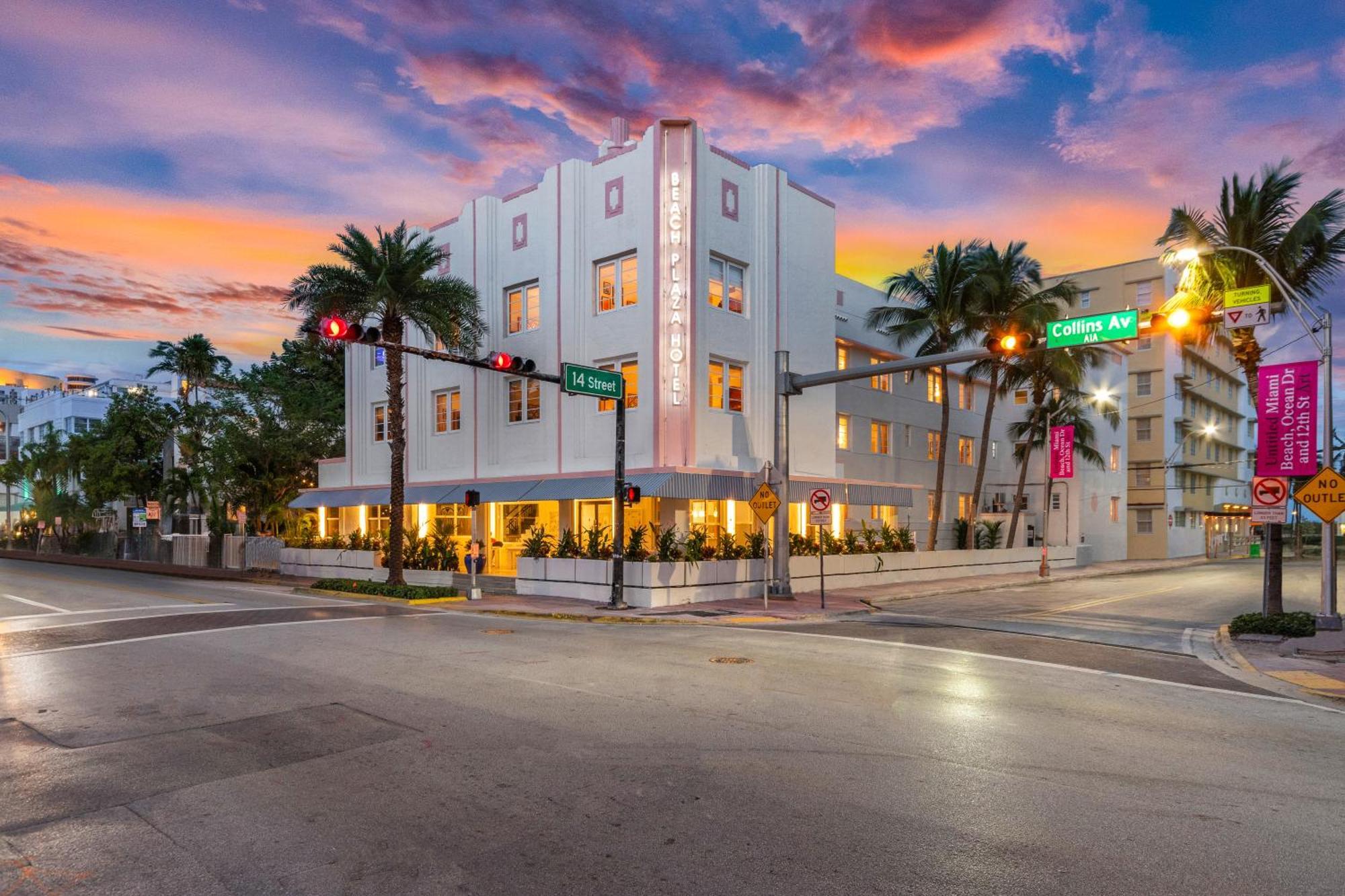 Beach Plaza Miami Beach Esterno foto